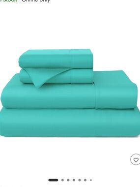 COSY HOUSE  Turquoise Sheet Set FULL